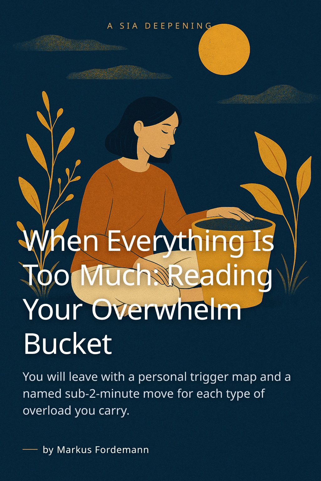 Wenn alles zu viel ist: Deinen Überforderungs-Eimer lesen