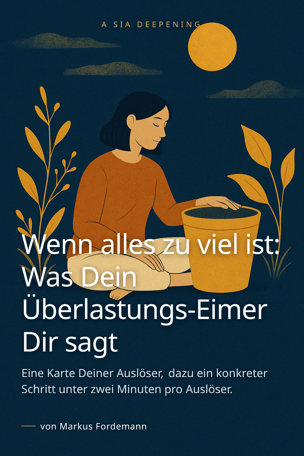 Wenn alles zu viel ist: Was Dein Überlastungs-Eimer Dir sagt
